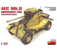 Maquette Miniart Aec Mk.ii Armoured Car 1/35, Blindé Britannique Wwii, Intérieur