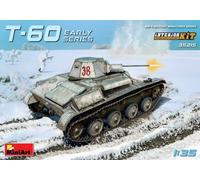 MiniArt Kit maquette 1:35 T-60 Série Précoce - Char léger soviétique avec intérieur (MIN35215)
