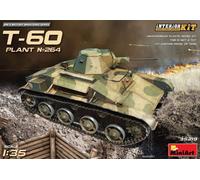 MiniArt – Kit maquette 1:35 – T‑60 (Plant No. 264) Stalingrad – avec intérieur – MIN35219