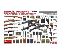 Mini Art 35247 1:35 Kit d'armes/Accessoires d'infanterie Allemande - Réplique fidèle à l'original, modélisme, kit de Construction en Plastique, Bricolage, Loisirs, Collage, kit de modélisme, à