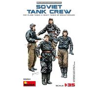 1:35 Miniart Soviet Tank Crew(Forflametanks&Heavytanksofbreak) Kit MA35254 Model