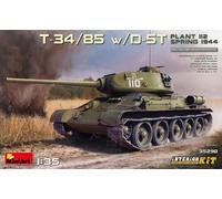 MiniArt Maquette MIN35290 - T-34/85 Usine 112 Printemps 1944 - Kit intérieur 1:35e