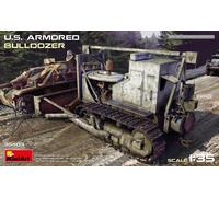 MINIART 35403 MAQUETTE MILITAIRE BULLDOZER BLINDÉ AMÉRICAIN 1/35