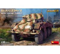 MiniArt SD.Kfz.234/2 1:35 avec tourelle 'Luchs' (Int Kit)