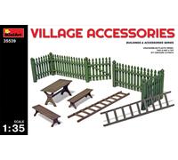 1:35 Set d'accessoires village