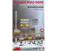 (MIN35609) - Miniart 1:35 - German Road Signs WWII (Ardennes, 1945)