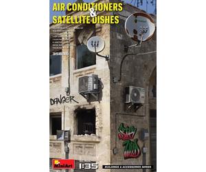 (MIN35638) - Miniart 1:35 - Air Conditioners & Satellite Dish