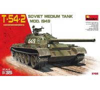 MiniArt Maquette - Char moyen soviétique T-54-2 Mod. 1949 - 1/35 - Réf. 37012