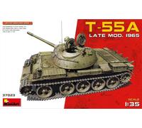 MiniArt Maquette char moyen soviétique T-55A fin de production 1965 1:35 (37023)