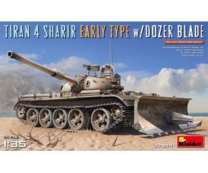 (MIN37044) - Miniart 1:35 - Tiran 4 Sharir Ealry Type w/ Dozer Blade