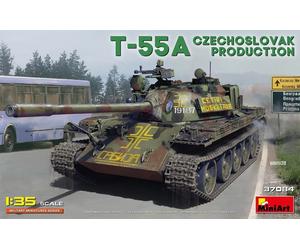(MIN37084) - Miniart 1:35 - T-55A Czechoslavak Prod