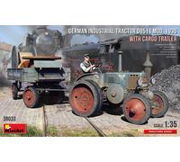 MiniArt Maquette Lanz Bulldog D8511 Mod.1936 – Tracteur allemand avec remorque – 1:35