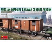 MiniArt - Maquette de train - Wagon couvert Russian Imperial Railway - Échelle 1/35