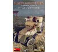 MiniArt – Maquette Voiture blindée Austin 1918 Pattern – Service japonais – Kit intérieur