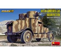 (MIN39021) - Miniart WWI 1:35 - Austin Armored Car (Indian / British)