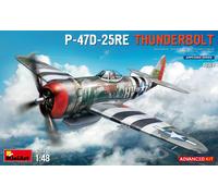 MiniArt Kit de construction en plastique P-47D-25RE Thunderbolt 1:48 Non peint