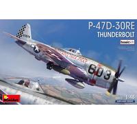 MiniArt - Kit de base 1:48 - P-47D-30RE Thunderbolt