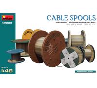 MiniArt Kit enrouleurs de câbles 49008 – 1/48 – 8 pièces, non peints, à assembler