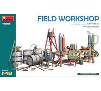 MiniArt Kit d'accessoires atelier de terrain 1:48 MA49012
