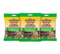 minafood Bundle pour Bala de Banana 3x160g 480g + Bloc-notes