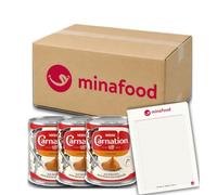 minafood Bundle pour Crème Caramel à Tartiner 3x397g + Bloc-notes