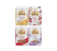 minafood Bundle pour Farine Set 4x1kg + Bloc-notes