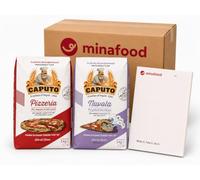 minafood Bundle pour Pizzeria Tipo 00 & Nuvola Tipo 0 1kg chacun + Bloc-notes