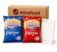 minafood Bundle pour Popcorn 2x salé 80g & 2x sucré 100g + Bloc-notes