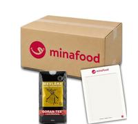 minafood Bundle pour Thé Noir Turc en Vrac 1000g + Bloc-notes