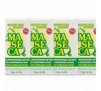 minafood -Set : 4 x Farine de maïs pour tortillas - Harina de Maíz 1kg
