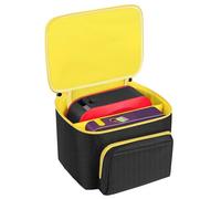 Minahao Sac de rangement portable pour jeux de cartes compatible avec le lanceur de cartes Uno Extreme et les cartes (uniquement pour cartes et lanceurs), jaune, Simple et facile