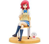 Minami Kotori Figurine Anime Maki Nishikino Action Figurine Manga PVC Modèle Anime Girls Statue assise 14 cm Décoration de Noël