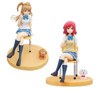 Minami Kotori Figurine Anime Maki Nishikino Action Figurine Manga PVC Modèle Assis Anime Girls Statues 14 cm Noël Collection Décoration