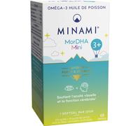 Minami MorDHA Mini Goût Fraise Pot 60 Softgels