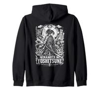 Minamoto No Yoshitsune, Le génie du Guerrier samouraï Sweat à Capuche