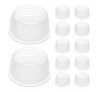 MINAOLULUS 12pièces Bouchons de Jardin Ronds Plastique Étanches Accessoires pour Bacs Jardinières et Bacs Fleurs Remplacement Réutilisable pour Légumes et Serre de Jardin Prévention