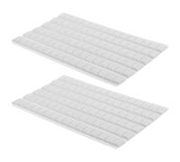 MINAOLULUS 2 Sachets de Pâte Adhésive Blanche Mastic Mural pour Tableaux Pâte à Suspendre pour Photos 96 Unités par Sachet 192 Pièces et Repositionnable pour Décoration Murale et Cadres