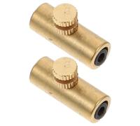 MINAOLULUS 2 Suppresseurs de Vibrations Wolf Tone pour Violoncelle en Cuivre Doré, Accessoire Instrument de Musique, Élimination Son de Loup, Compatible Corde de Violoncelle, Pack 2 Pièces,