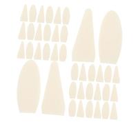 MINAOLULUS 200pcs Éponge de rechange pour outils de dessin, éponge de rechange pour outils de mélange, blanc, mousse, 200pcs, art education et home, remplacement facile