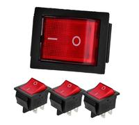 MINAOLULUS 4pièces Interrupteur Bascule Robuste Pour Générateur Essence Commutateur Manuel Broches Facile à Installer Haute Capacité Électrique Pour Moteur Et Entretien Générateur