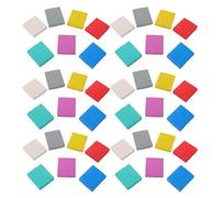 MINAOLULUS 60 Pièces Gomme à Dessin Malléable pour Artistes et Enseignants, Gomme Réutilisable en Plastique et Caoutchouc, Dimensions 4,5x3,5x1cm, pour Esquisses et Croquis Plusieurs styles