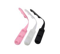 MINAOLULUS Accessoires pour Masques 4pcs Boucle Élastique Réglable en Silicone Pratique pour Hommes et Femmes Design Simple et Trois Positions Ajustables