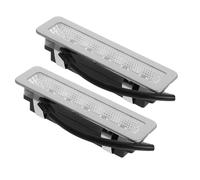 MINAOLULUS Ampoule LED de hotte de cuisinière rectangulaire argent 2pcs à double rangée pour environnement de cuisine éclairage puissant 220V