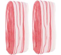 MINAOLULUS Bandeaux de Reliure pour Livres 100 M 2 Ensembles Rouge et Blanc Sangles pour Reliure de Livres Rigides Matériel de Décoration et Fourniture pour Album Photo Bricolage