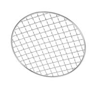 MINAOLULUS Barbecue Acier Inoxydable Rond Maille De Cuisson Portable pour Camping Et Grillades Extérieur Idéale pour Feux De Camp Et Rassemblements Familiaux