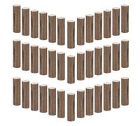 MINAOLULUS Bâtons en Bois Naturel 5 Cm X 1-1,5 Cm, Lot de 80 Mini Bâtonnets pour Loisirs Créatifs, Projets Scolaires et Décoration Rustique de Chalet, Brindilles Artisanales