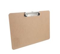 MINAOLULUS Bloc-notes à Pince A4 Horizontal en Panneau de Fibres Haute Densité, Presse-papiers Léger Multifonction pour Dessin, Écriture et Prise de Notes, Pince Réglable, Usage Bureau,