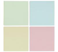 MINAOLULUS Bloc-notes Autocollants 400 Pcs Couleurs Assorties, Papier Adhésif Repositionnable pour Bureau, École et Maison, Accessoires de Notes Mémo Pratiques et Polyvalents