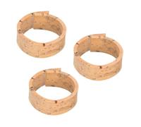 MINAOLULUS Bouchon de Bocal Clarinette en Liège 3 Pièces Tampon Léger et Solide Accessoires pour Parties de Clarinette Usage Concert ou Studio