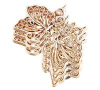 MINAOLULUS Boutons de Réglage de Taille pour Jeans 3 Paires Métalliques Dorées Serrage-taille Amovible sans Couture ni Perçage Accessoires Couture Pratiques pour Ajuster Jean Homme Épingles